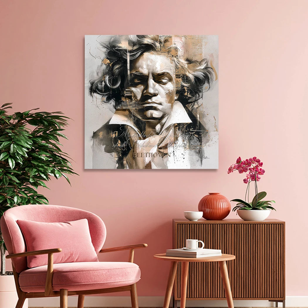 Beethoven Opus Leinwand Bild