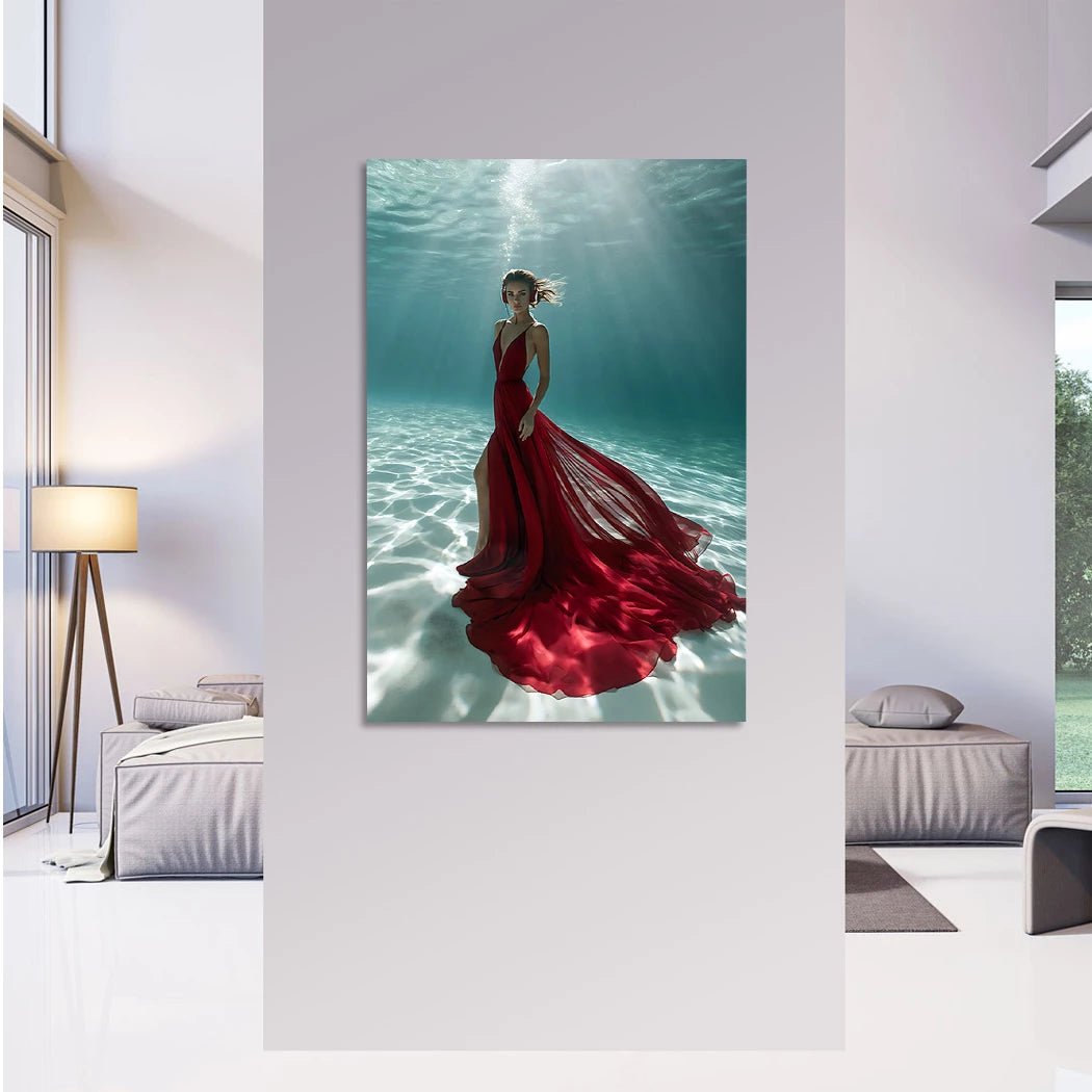 Unterwasser Sinfonie Leinwand Bild