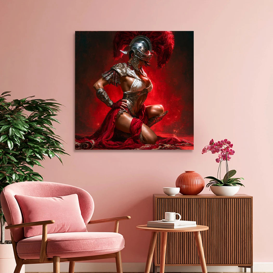 Römische Amazone Leinwand Bild