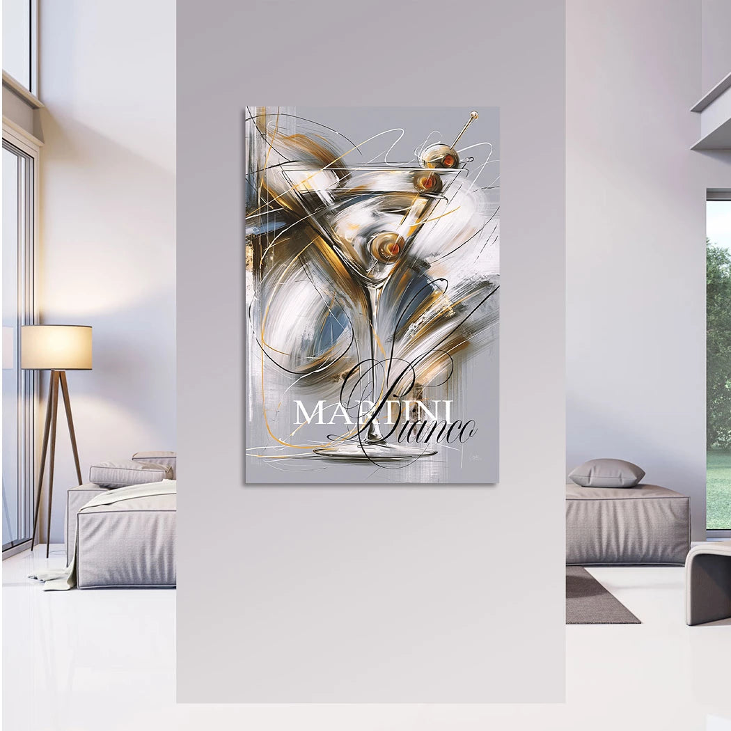 Martini Bianco Leinwand Bild