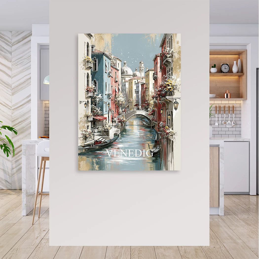 Venedig Serenata Leinwand Bild