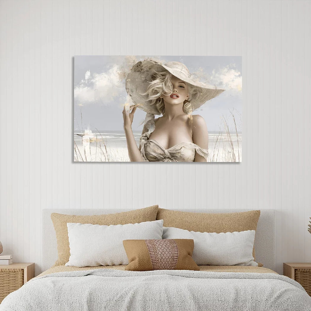 Marilyn Monroe Riviera Acrylglasbild
