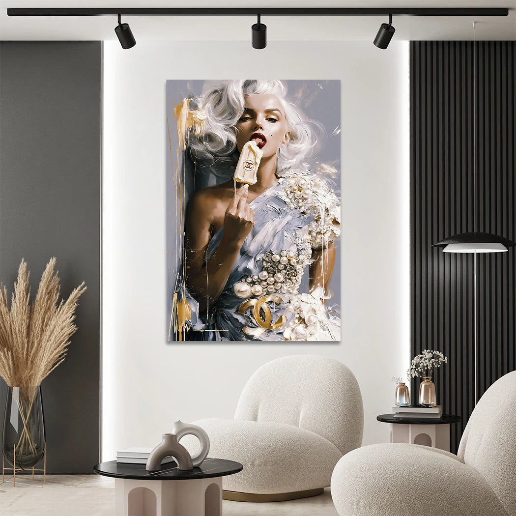 Marilyn Monroe Deluxe Acrylglasbild
