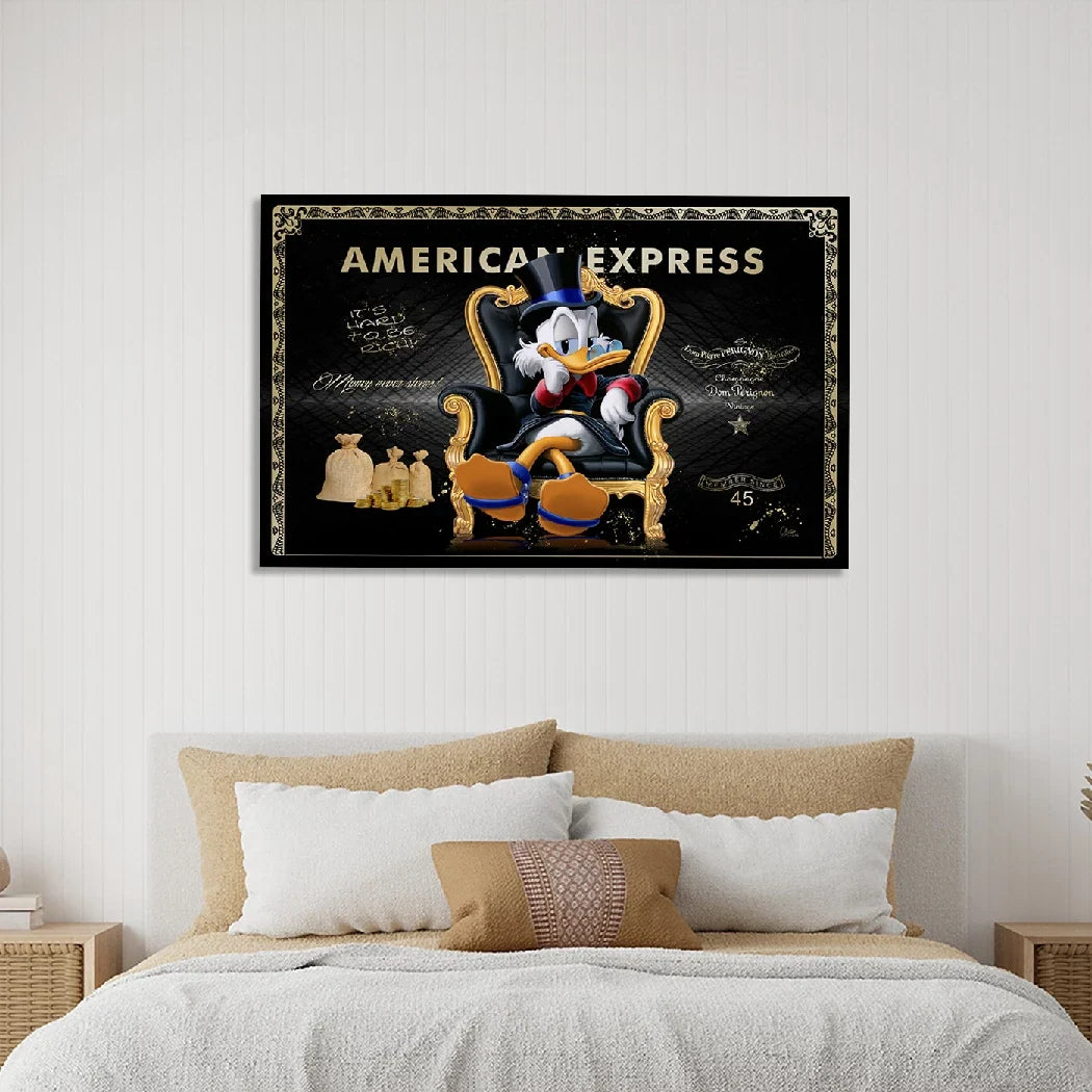 Dagobert Duck Empire Leinwand Bild