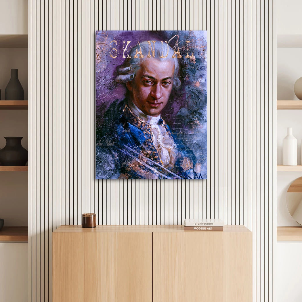 Rock me Amadeus Alu Dibond Wandbild