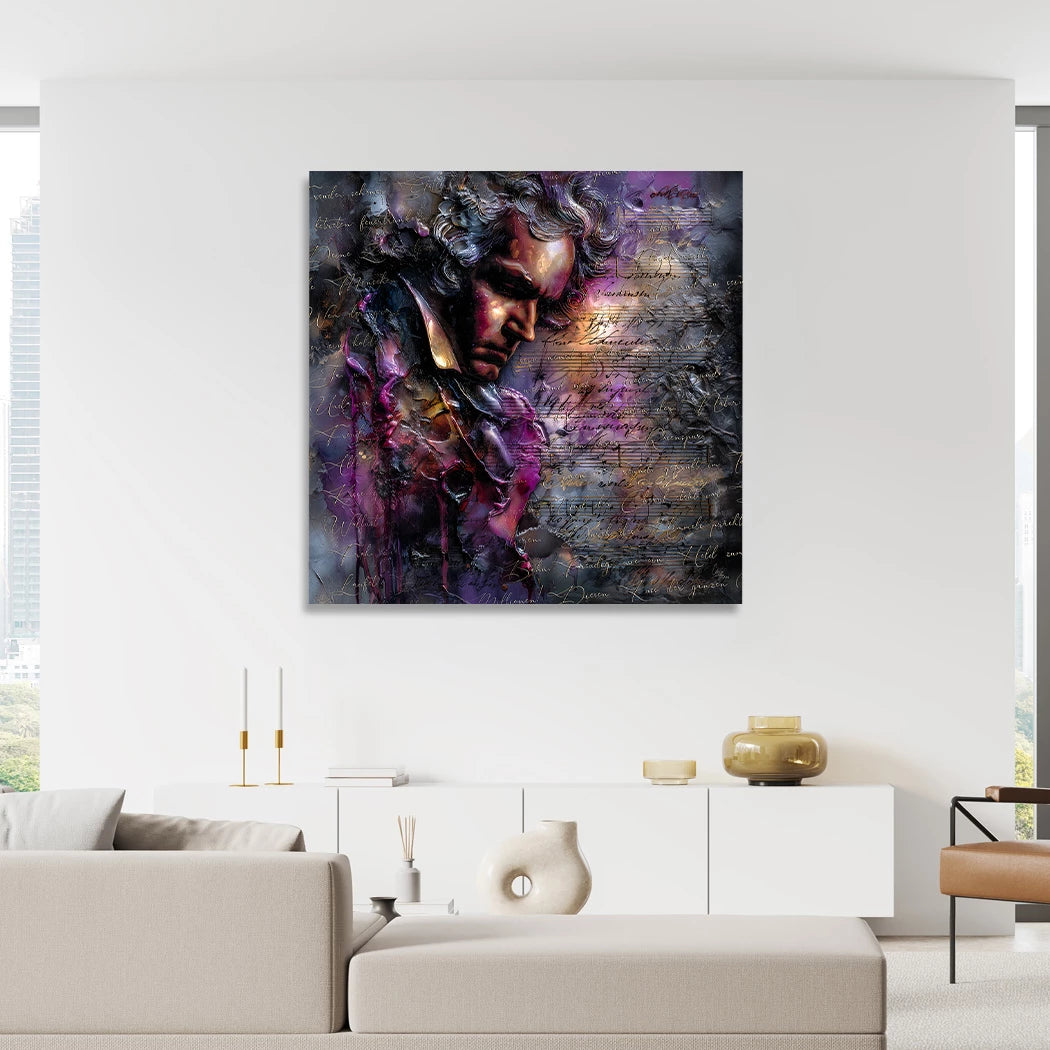 Beethoven Sinfonie Acrylglasbild