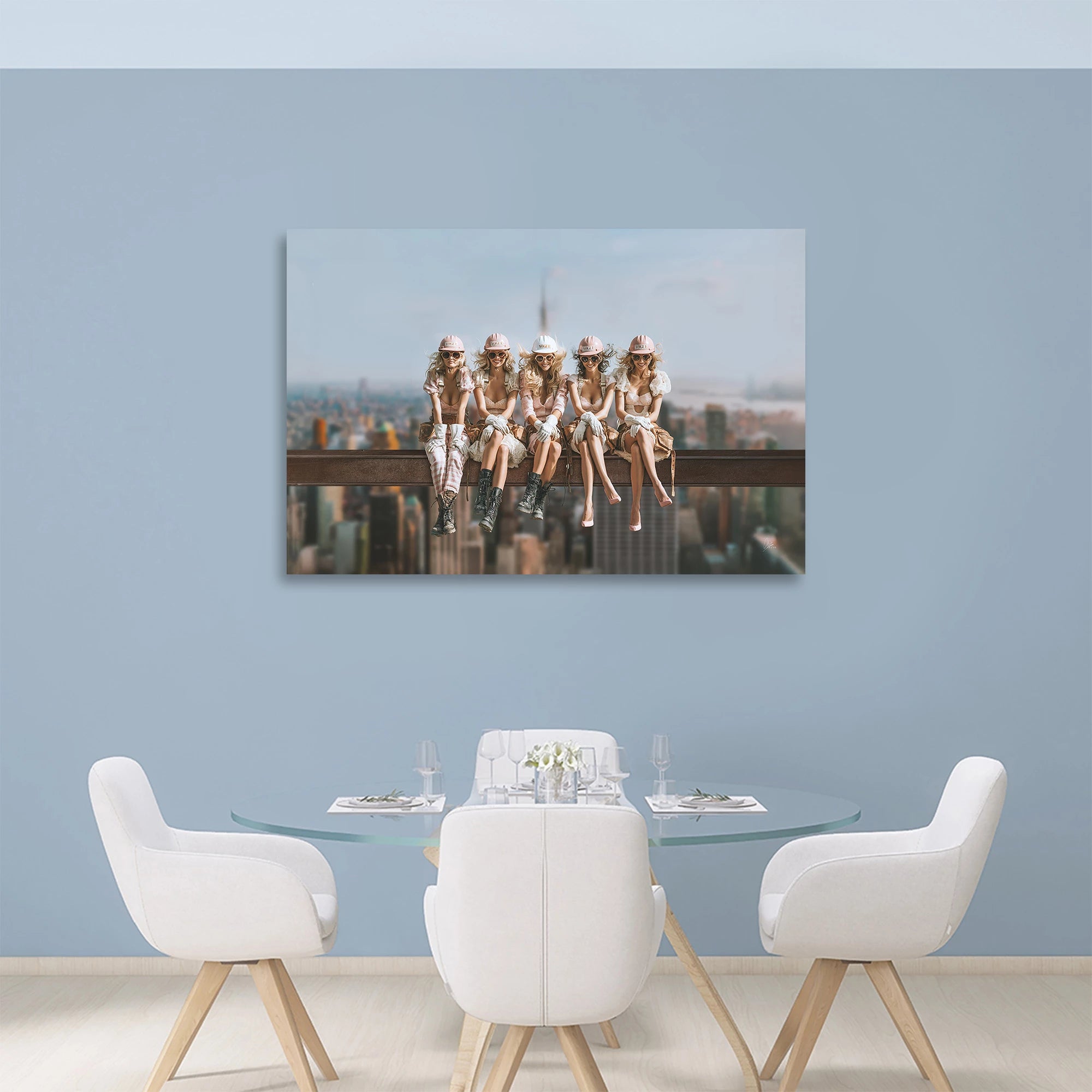 Skyline Queens Acrylglasbild