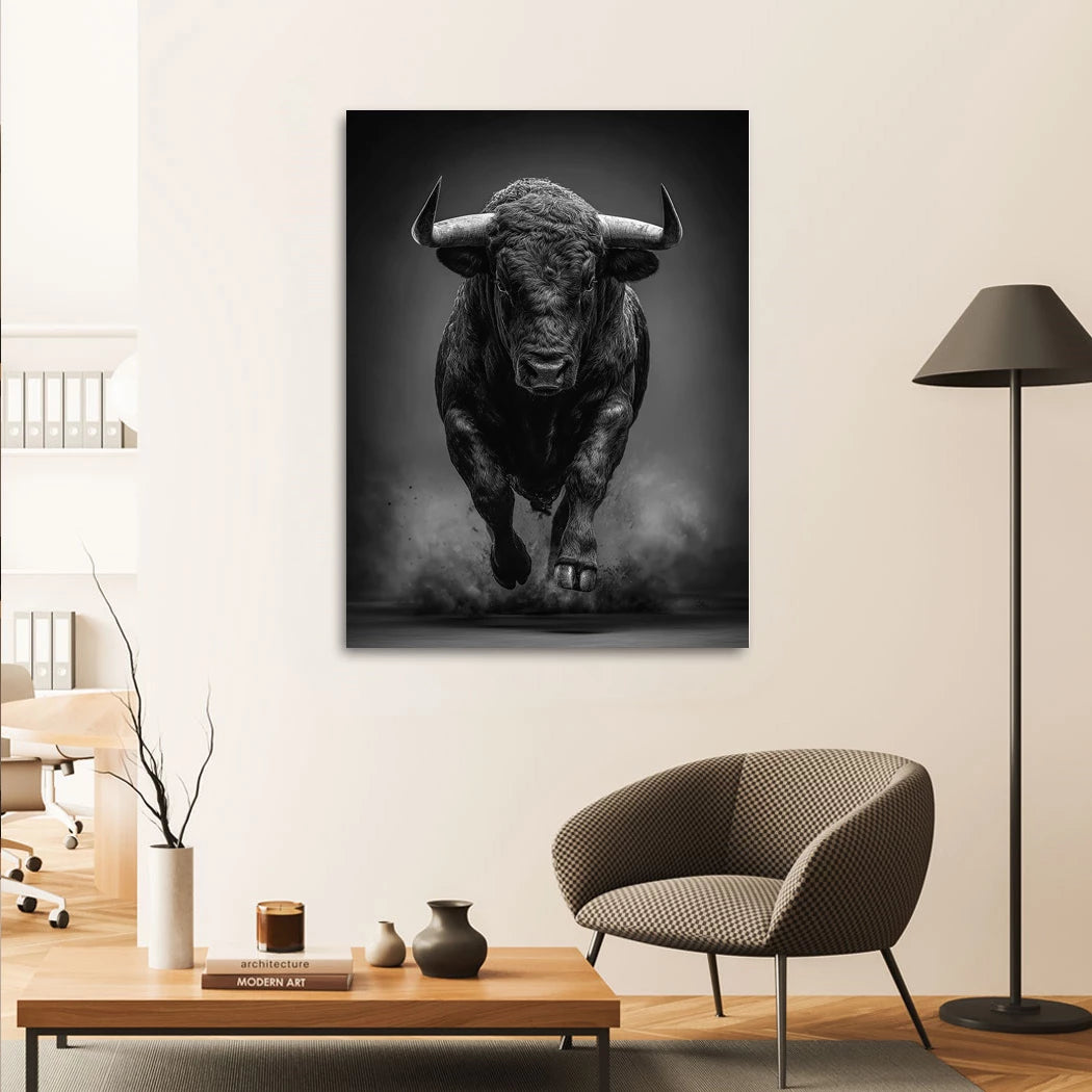 Stier Prestige Alu Dibond Wandbild