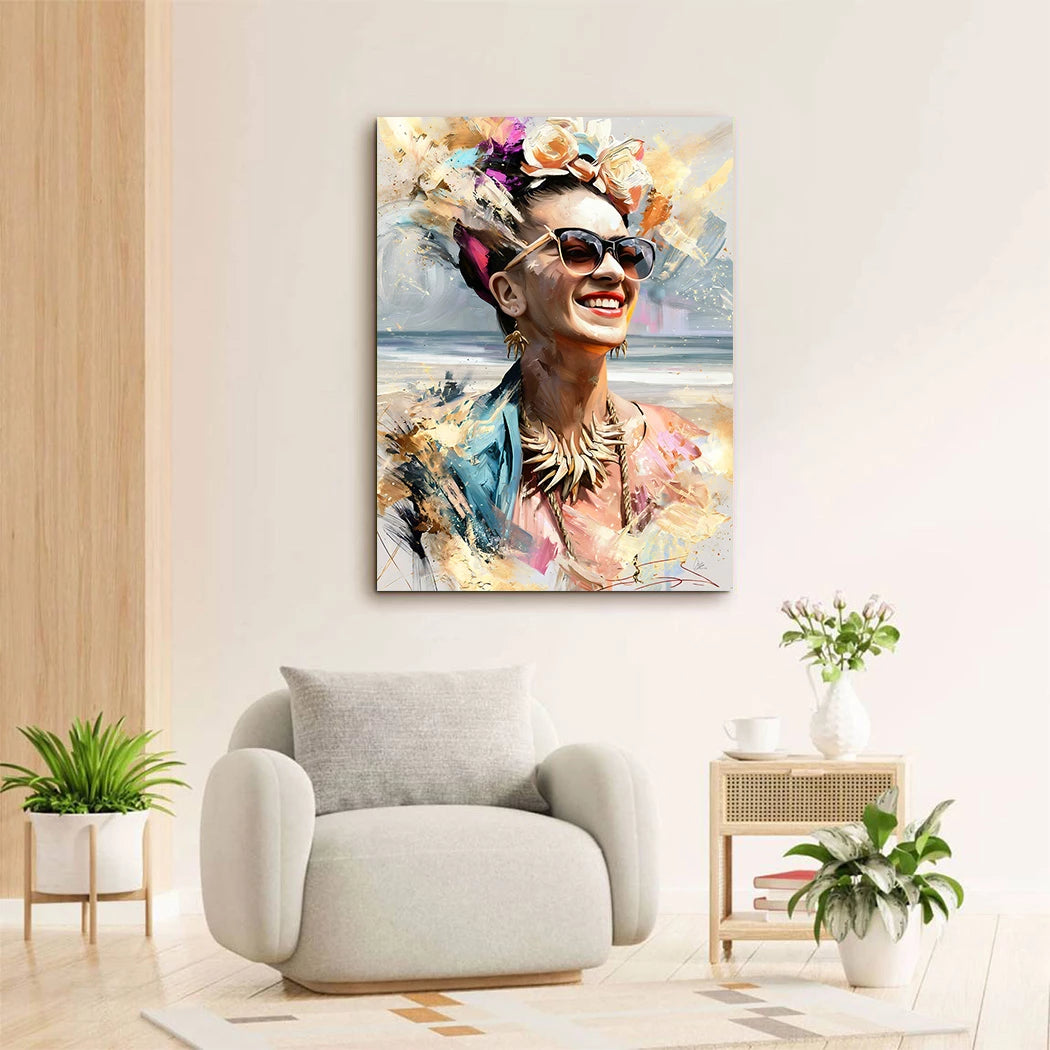 Frida Beach Acrylglasbild