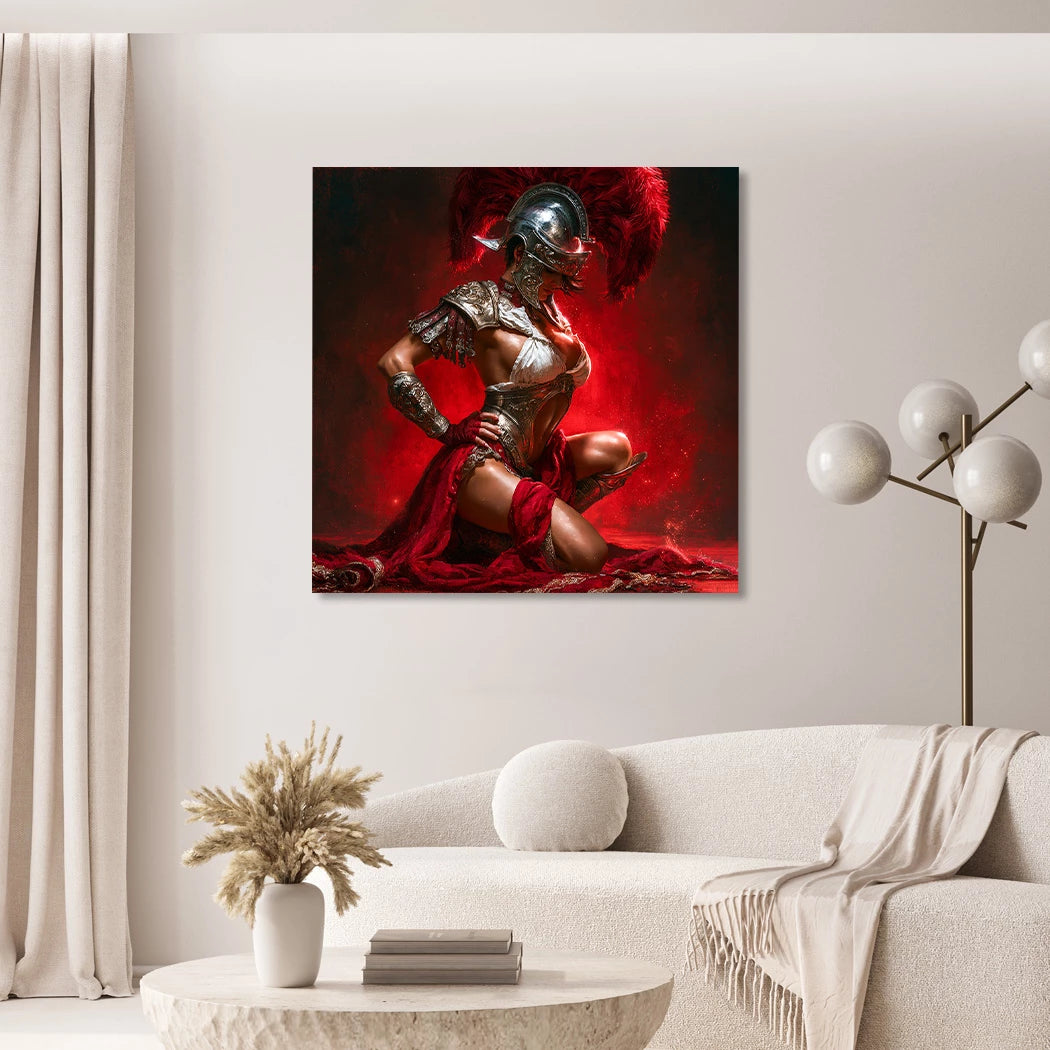 Römische Amazone Acrylglasbild