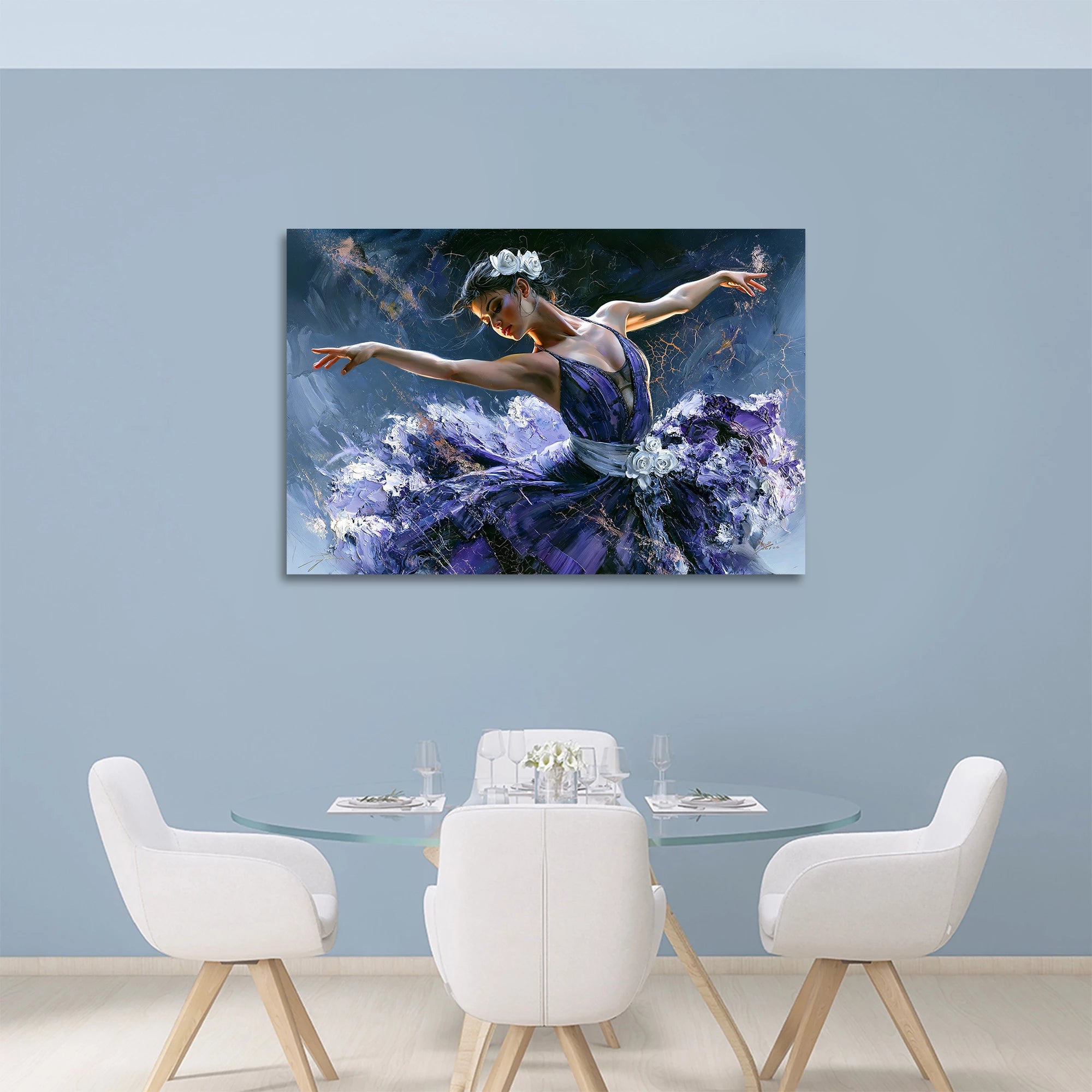 Ballerina Royal Acrylglasbild