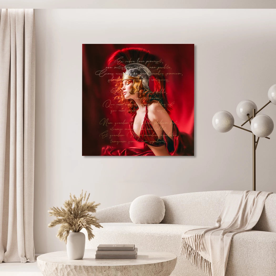 Römische Verführerin Acrylglasbild