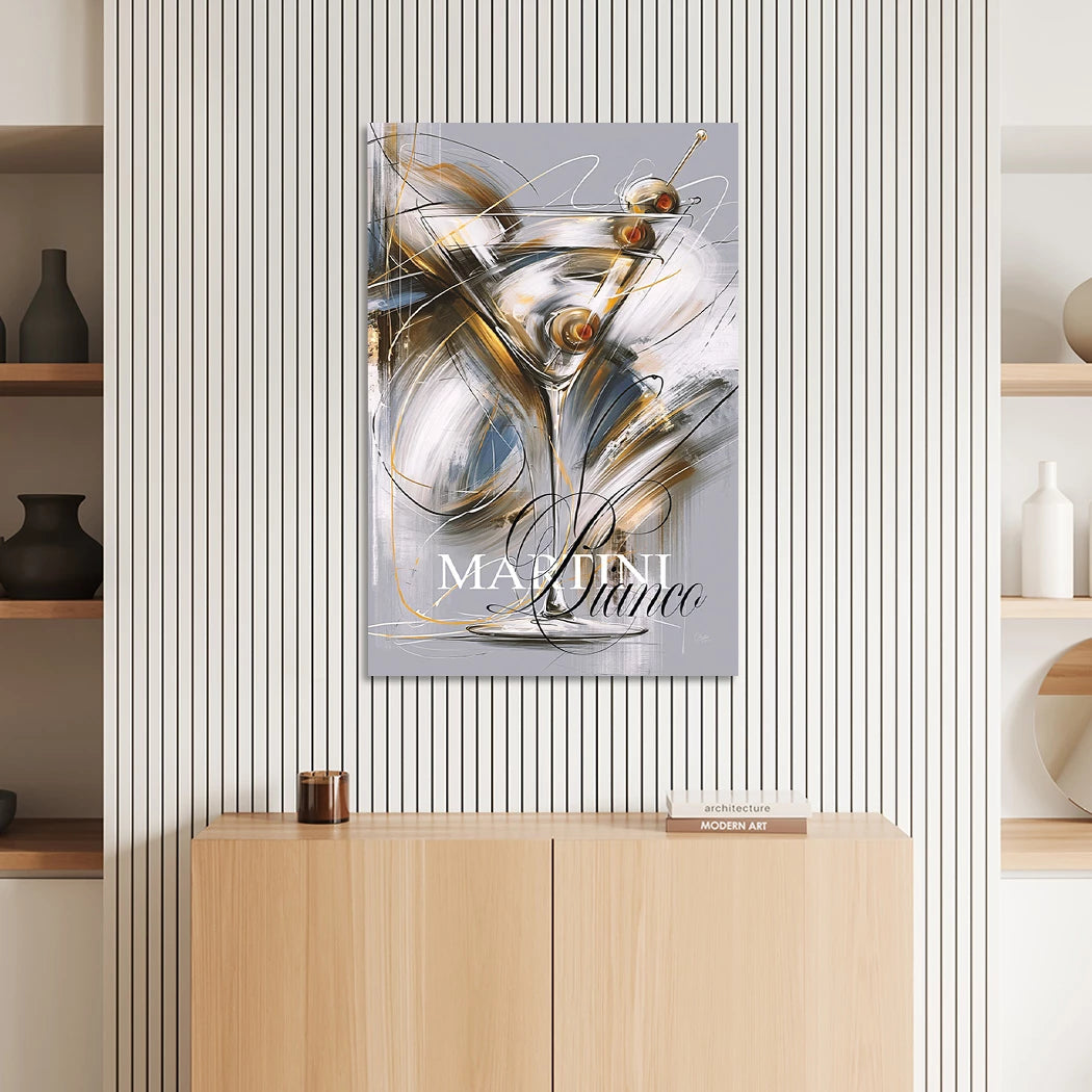 Martini Bianco Leinwand Bild