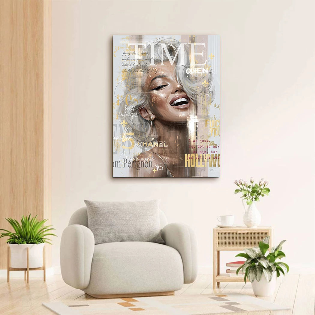 Marilyn Monroe La Belle Acrylglasbild
