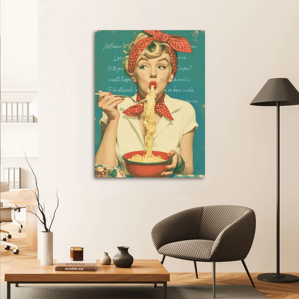 Marilyn Monroe Dolce Leinwand Bild