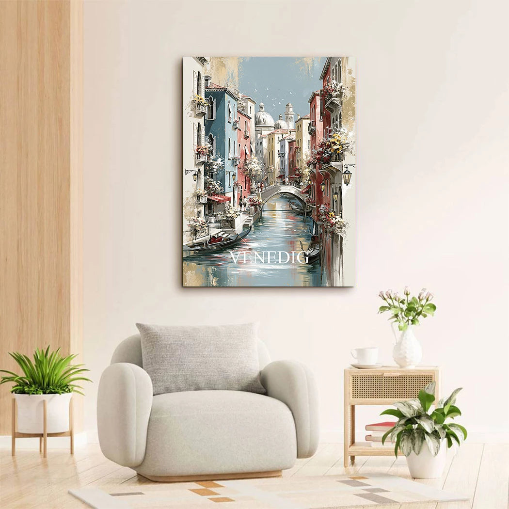 Venedig Serenata Leinwand Bild