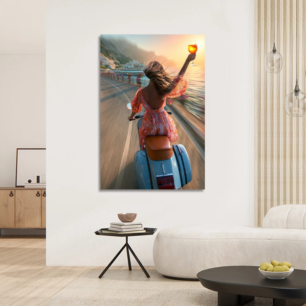 Vespa Summerglam Acrylglasbild