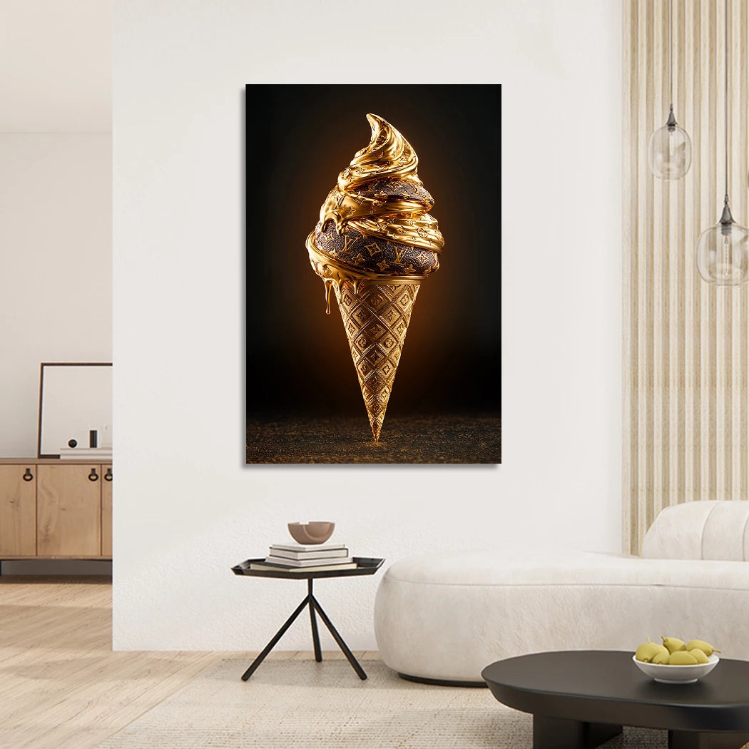 Fashion Eis Acrylglasbild