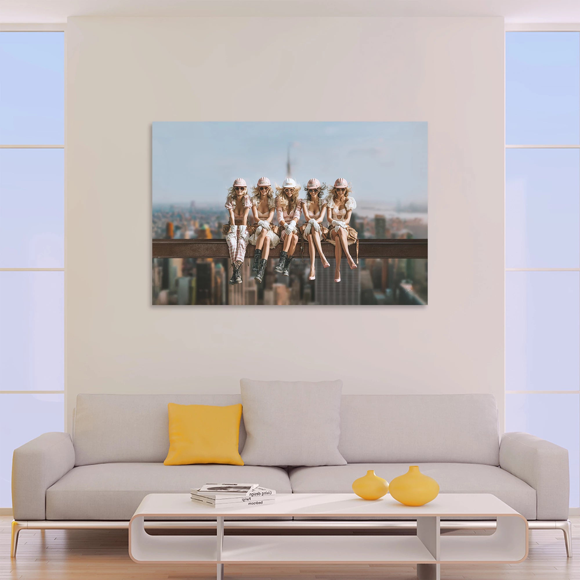 Skyline Queens Acrylglasbild