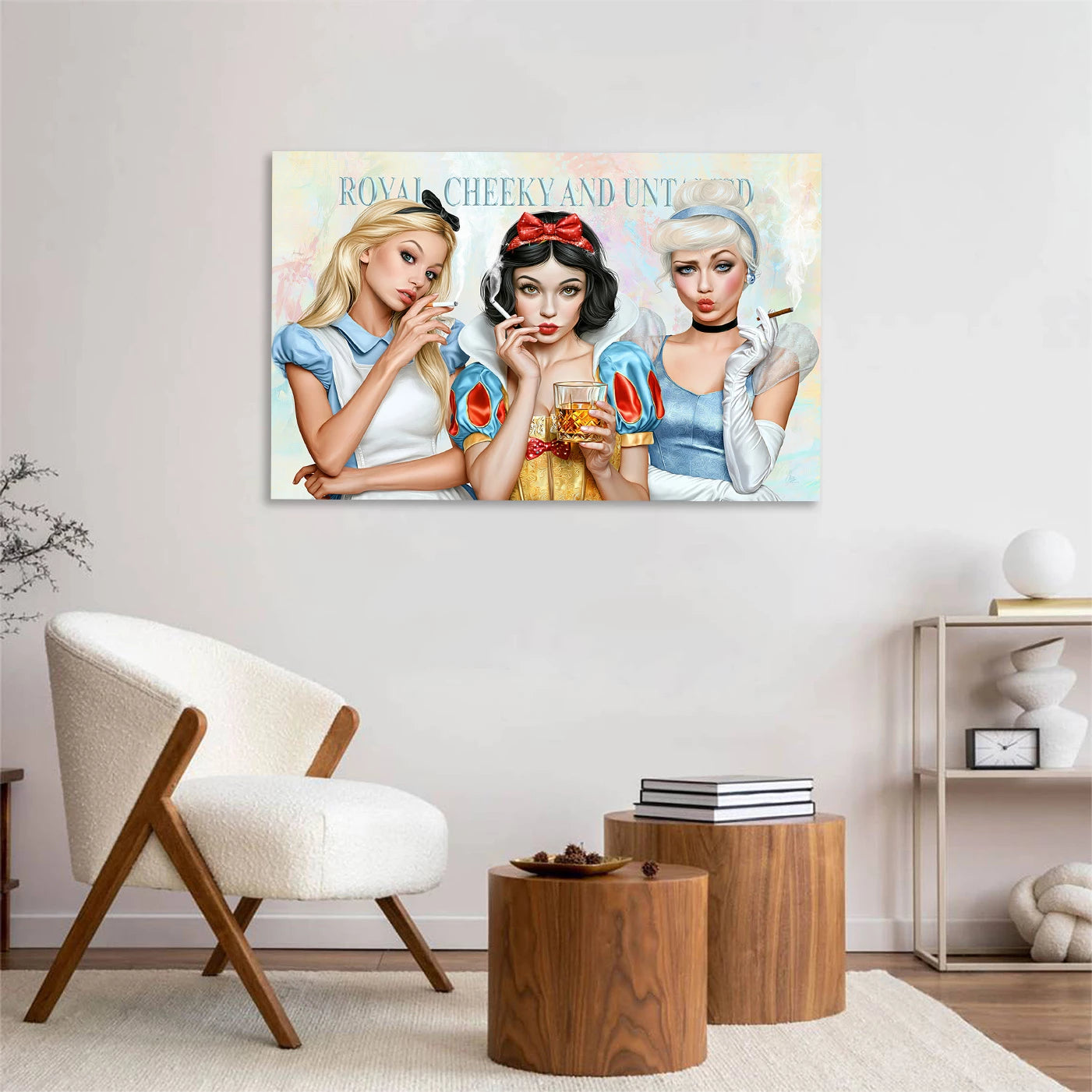 Schneewittchen & Co. Acrylglasbild