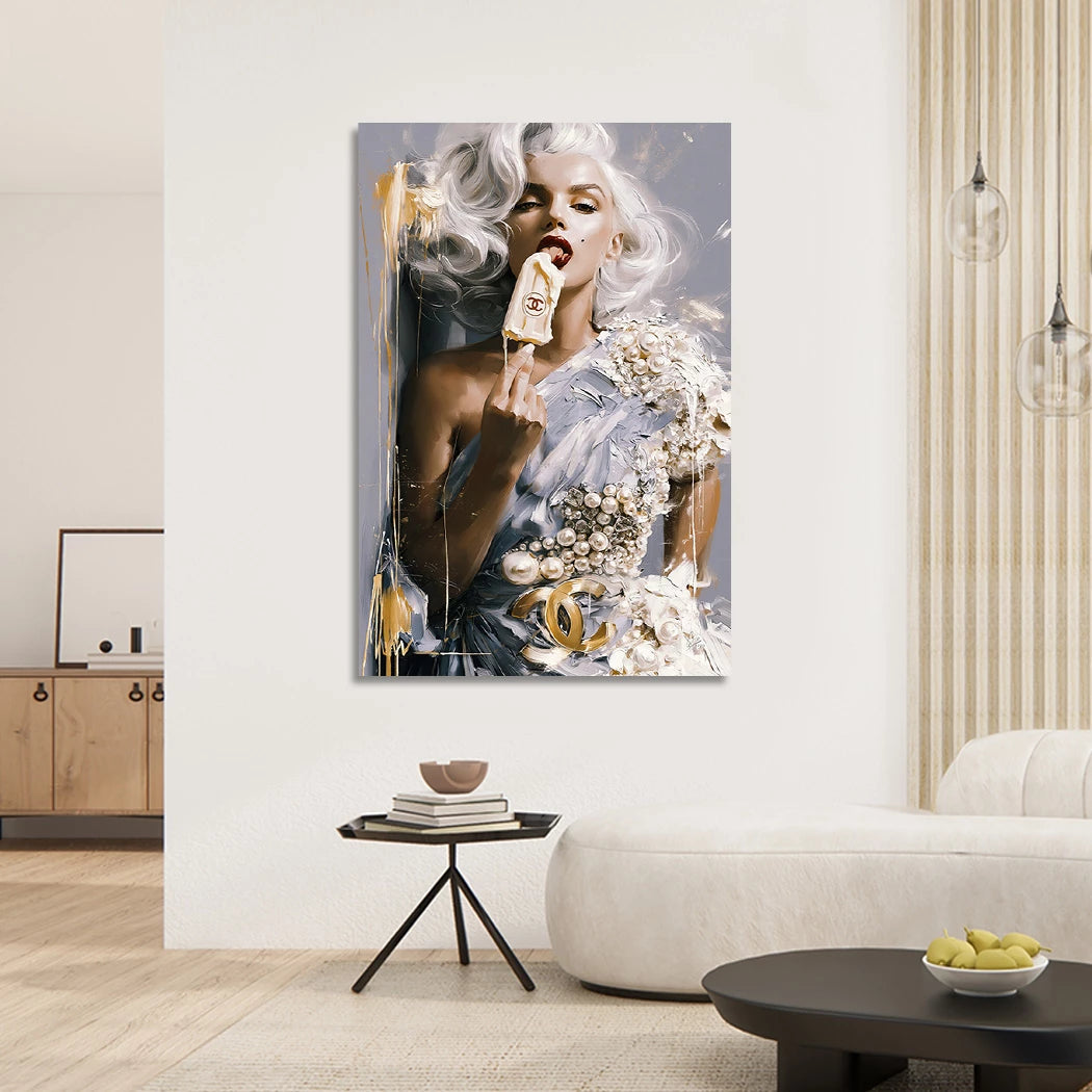 Marilyn Monroe Deluxe Acrylglasbild
