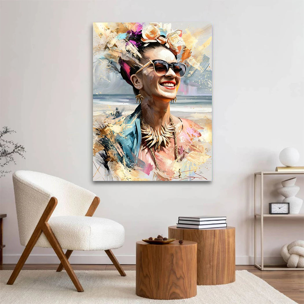 Frida Beach Acrylglasbild