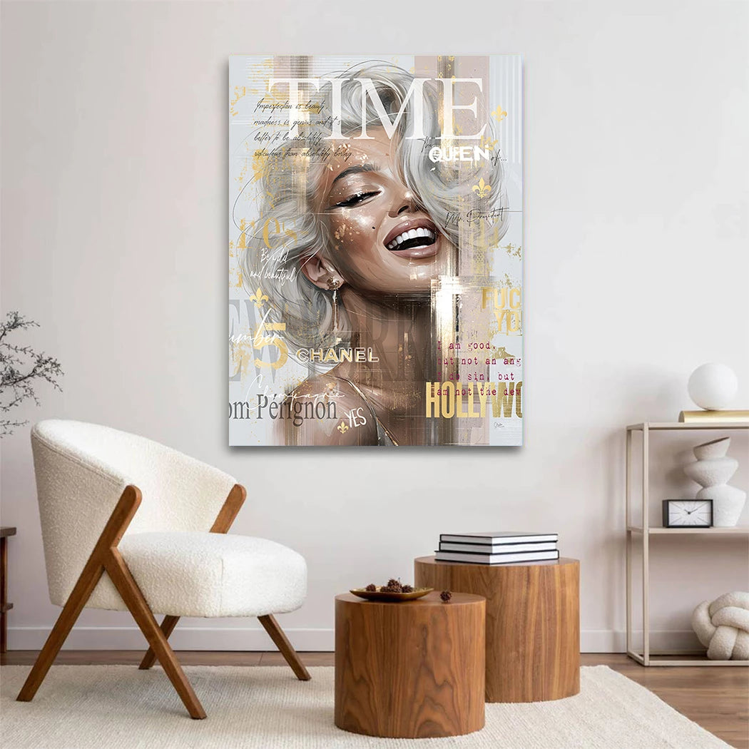 Marilyn Monroe La Belle Acrylglasbild