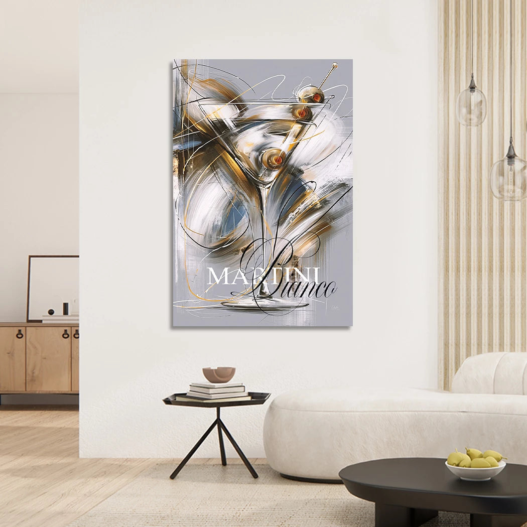 Martini Bianco Acrylglasbild