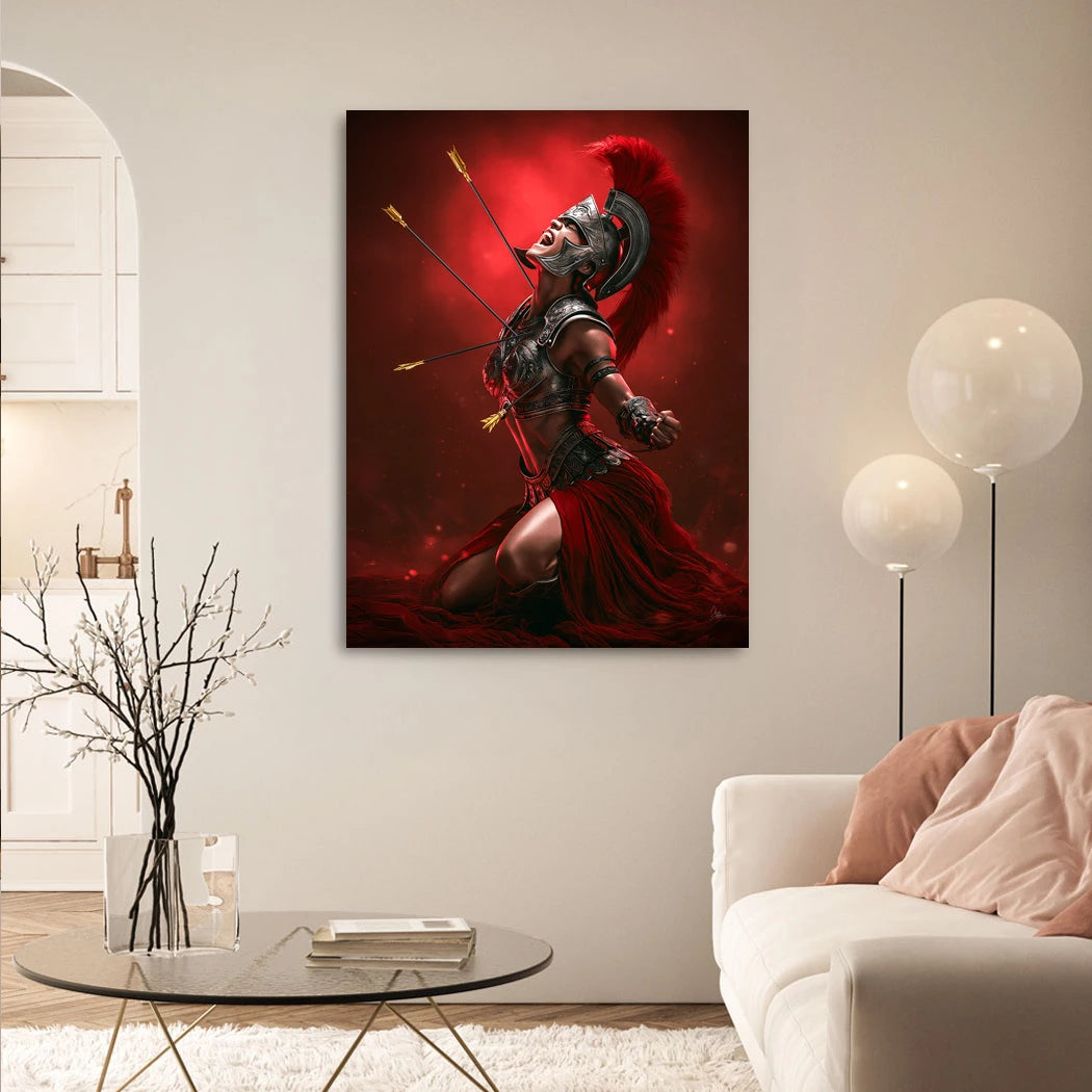 Die Gladiatorin Leinwand Bild