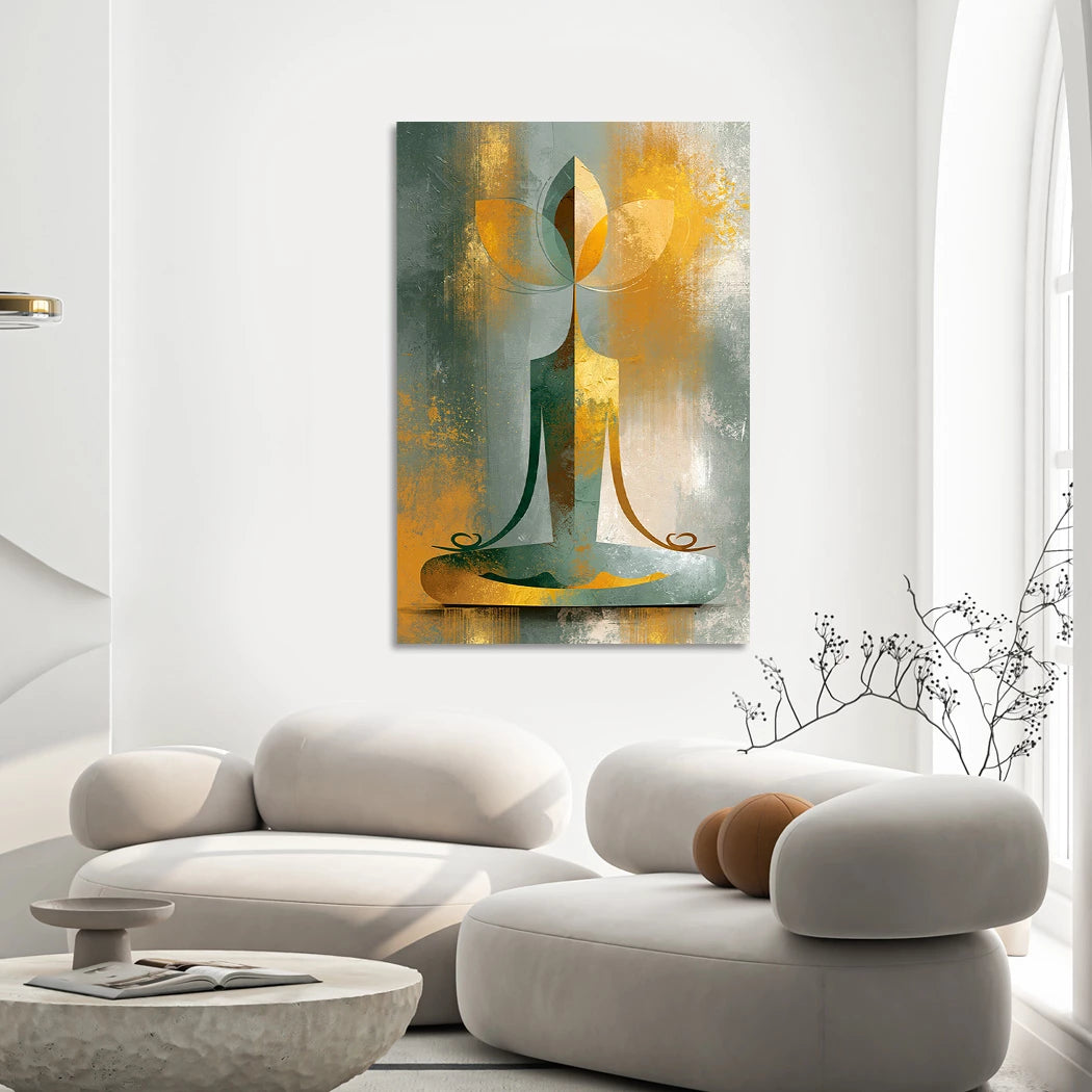 Buddha Harmonie Alu Dibond Wandbild