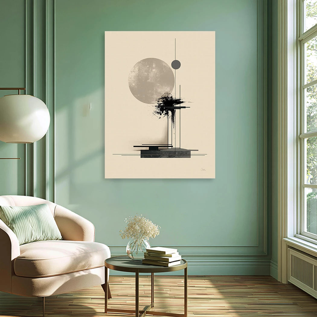 Hemisphere Alu Dibond Wandbild