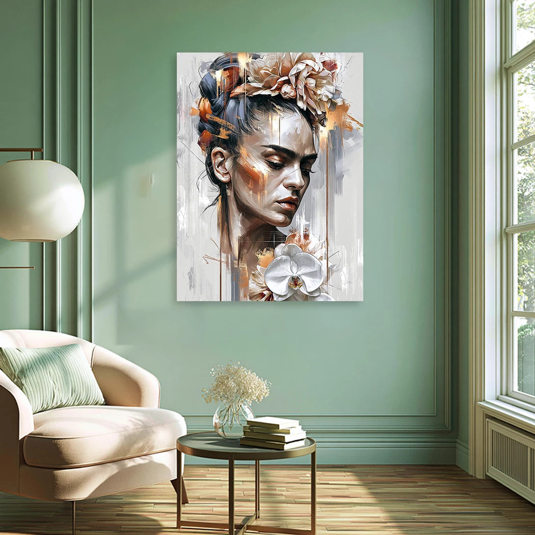 Frida Kahlo Poesie Alu Dibond Wandbild