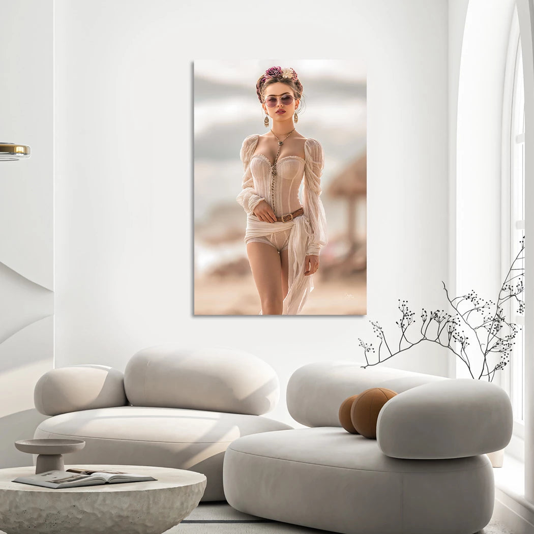 Frida Riviera Alu Dibond Wandbild