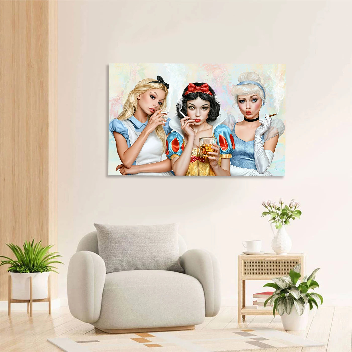 Cinderella & Co. AluDibond Wandbild