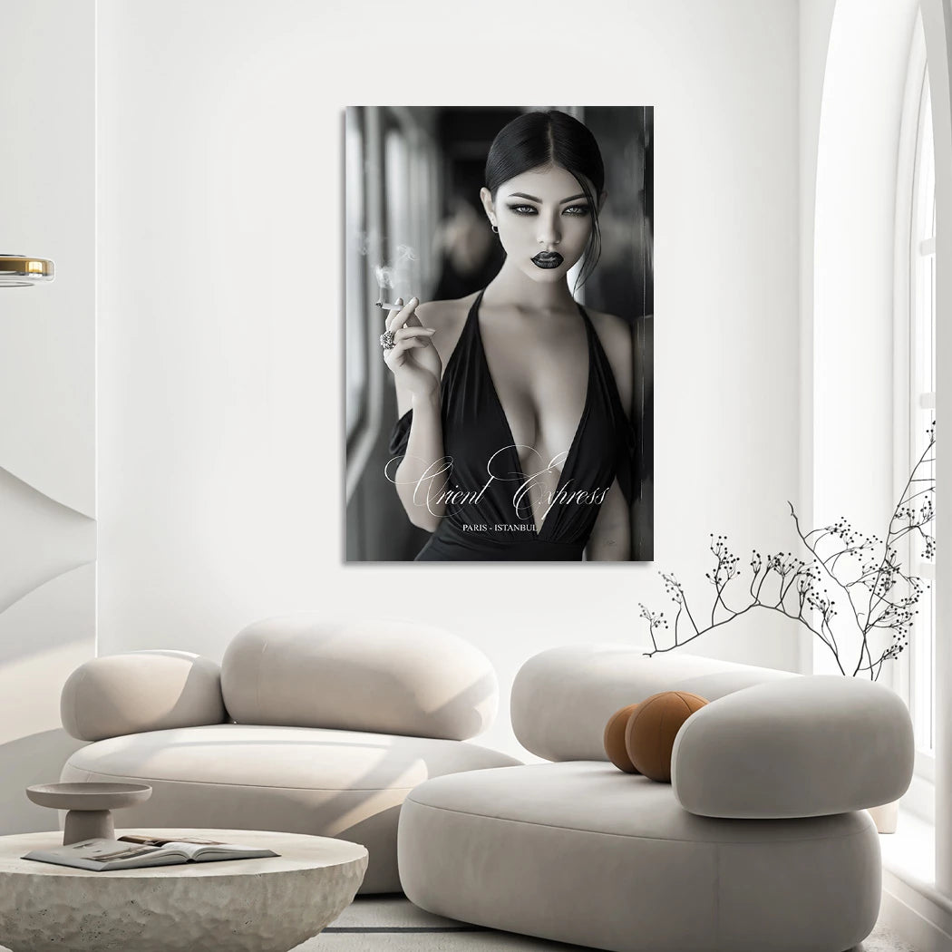 Orient Express Alu Dibond Wandbild