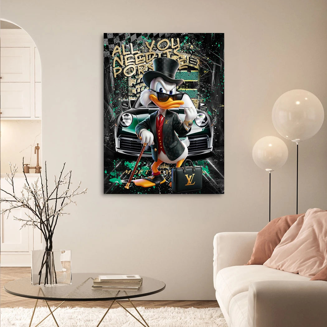 Porsche Dagobert Acrylglasbild