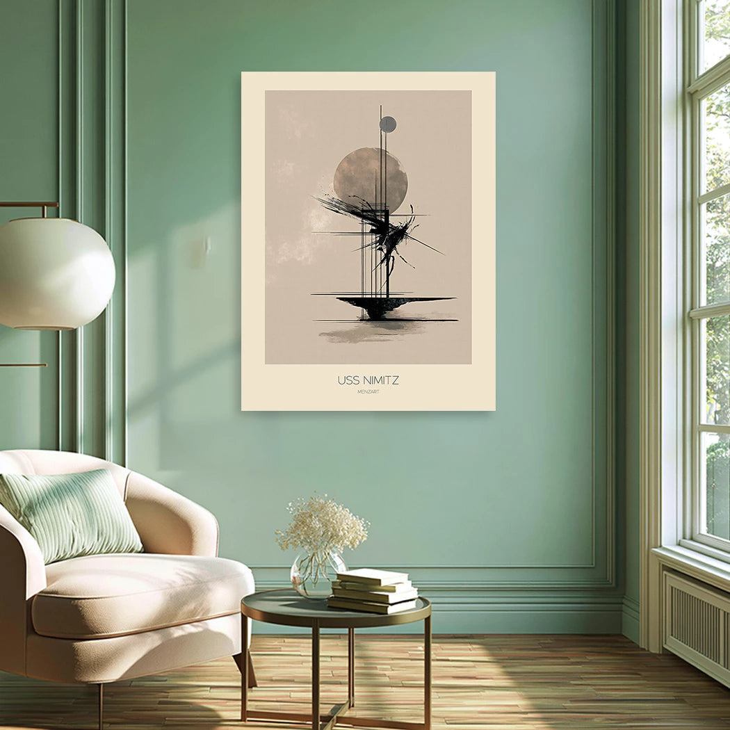 USS Nimitz Alu Dibond Wandbild