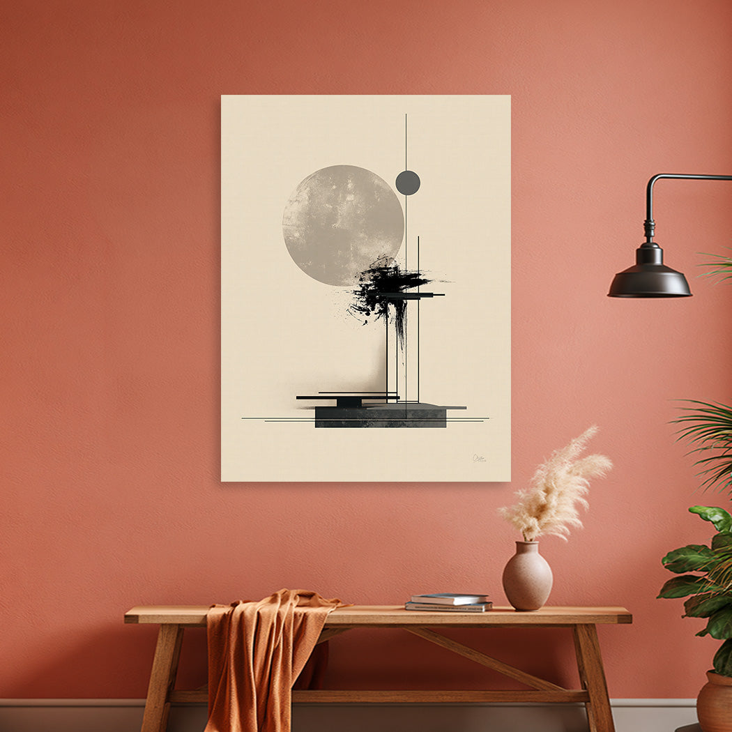 Hemisphere Leinwand Bild