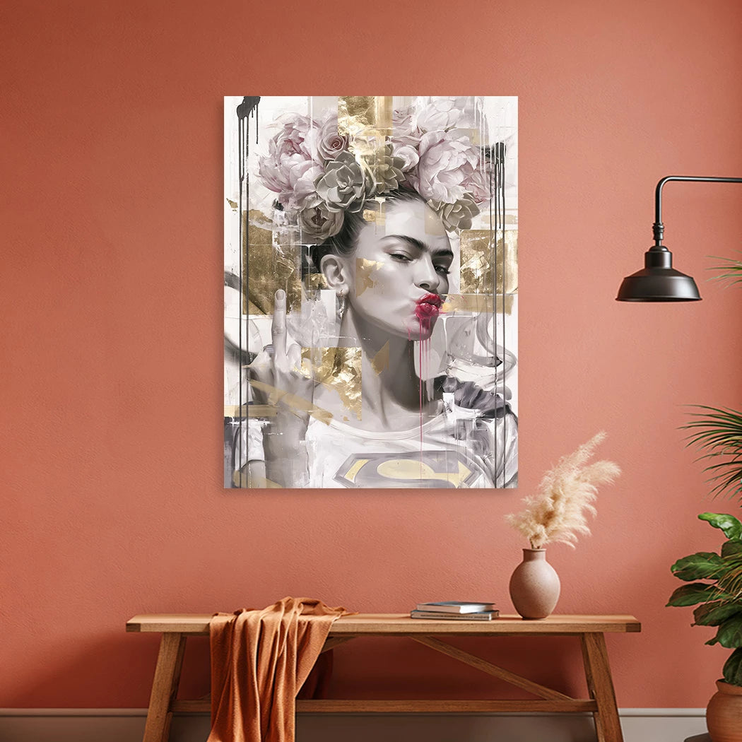 Frida Profana Alu Dibond Wandbild