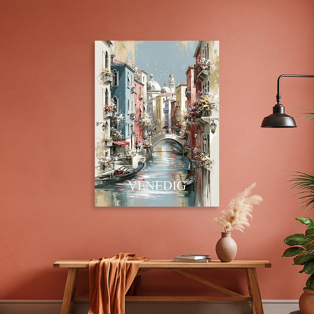 Venedig Serenata Alu Dibond Wandbild