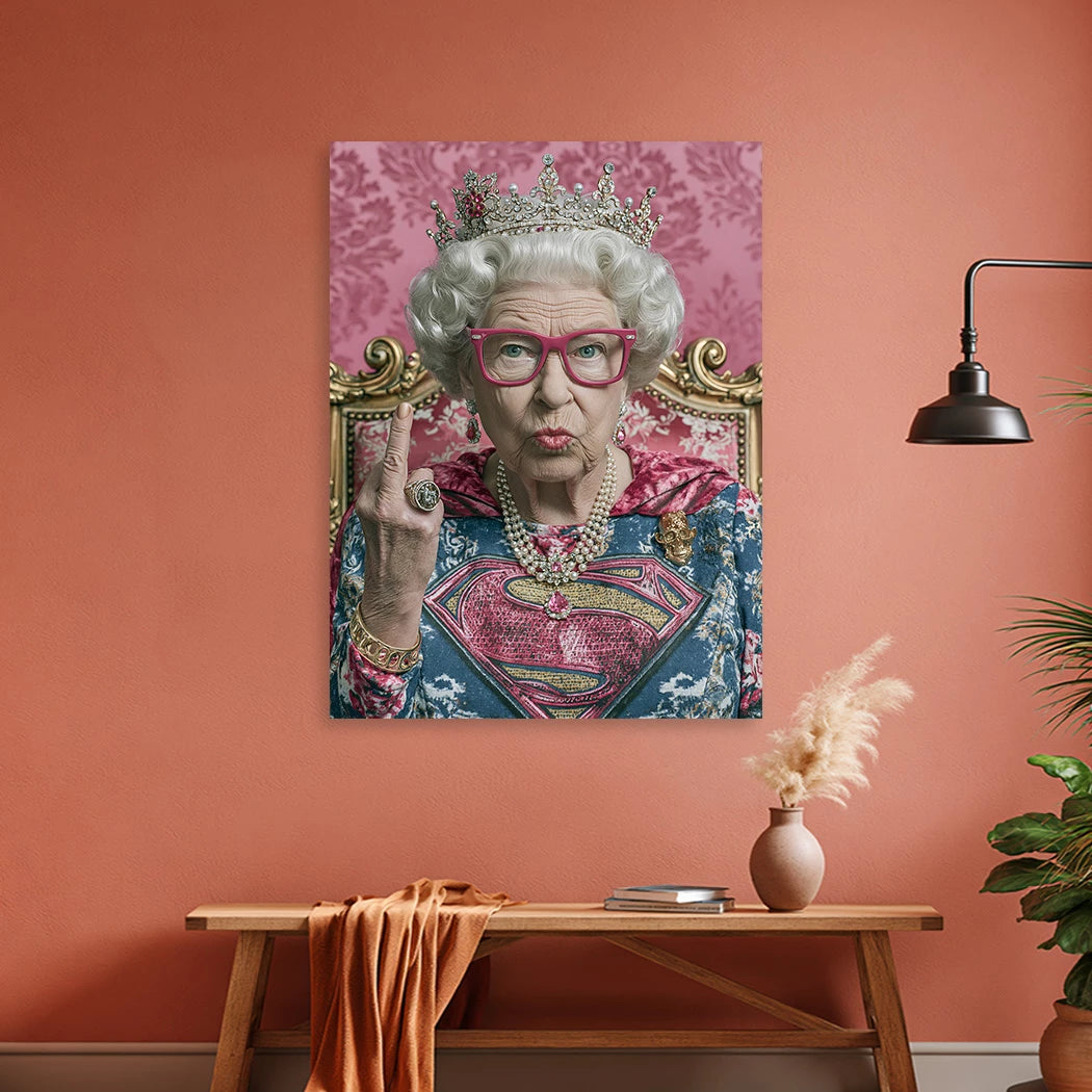 Queen Royale Alu Dibond Wandbild