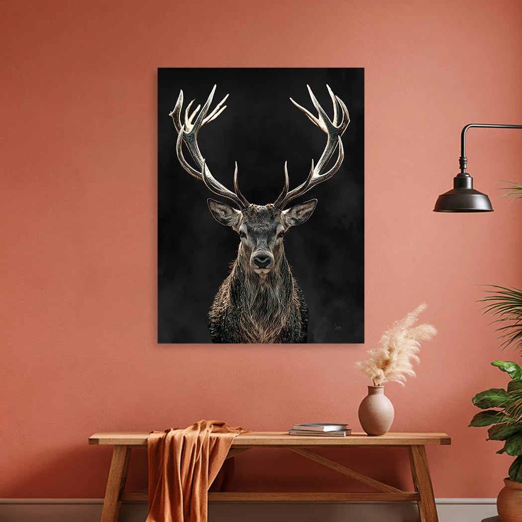 Hirsch Royal Art Alu Dibond Wandbild