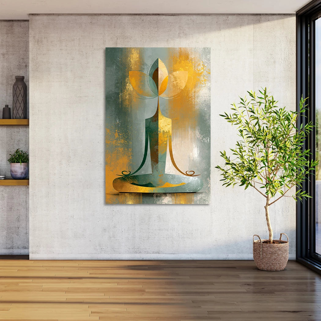 Buddha Harmonie Alu Dibond Wandbild