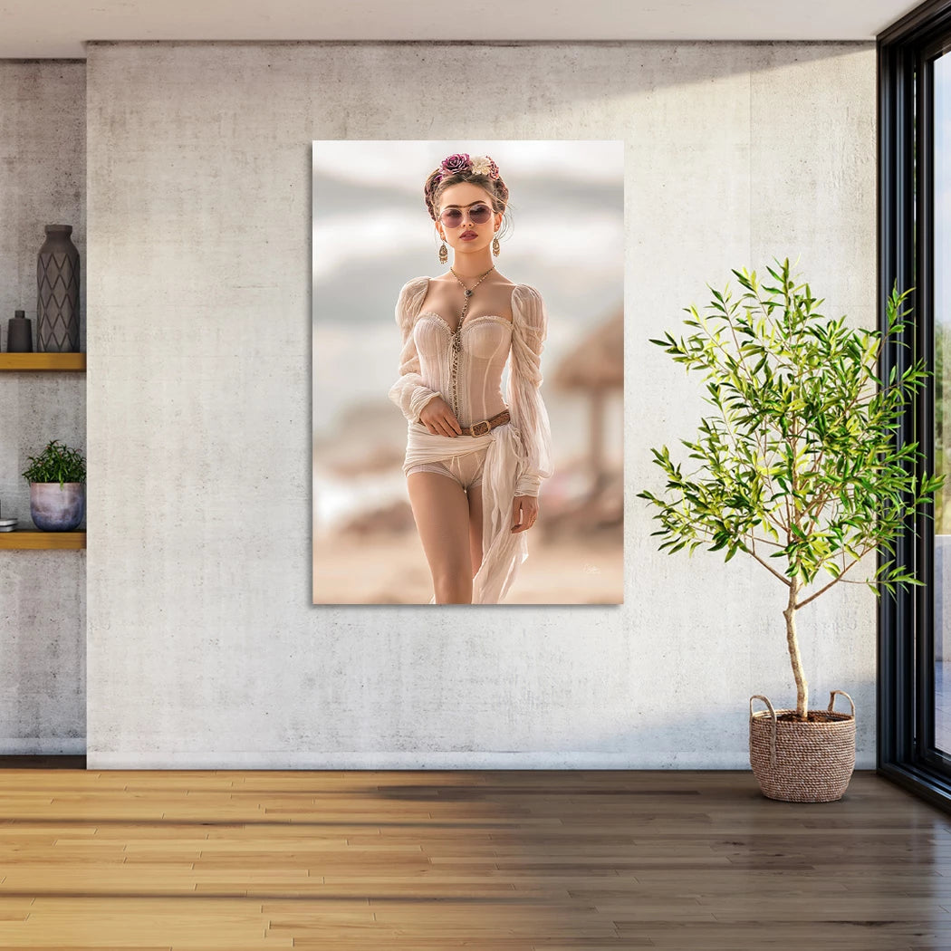 Frida Riviera Alu Dibond Wandbild