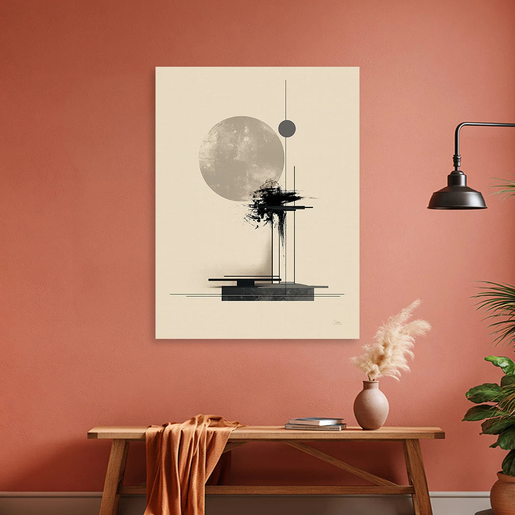 Hemisphere Alu Dibond Wandbild
