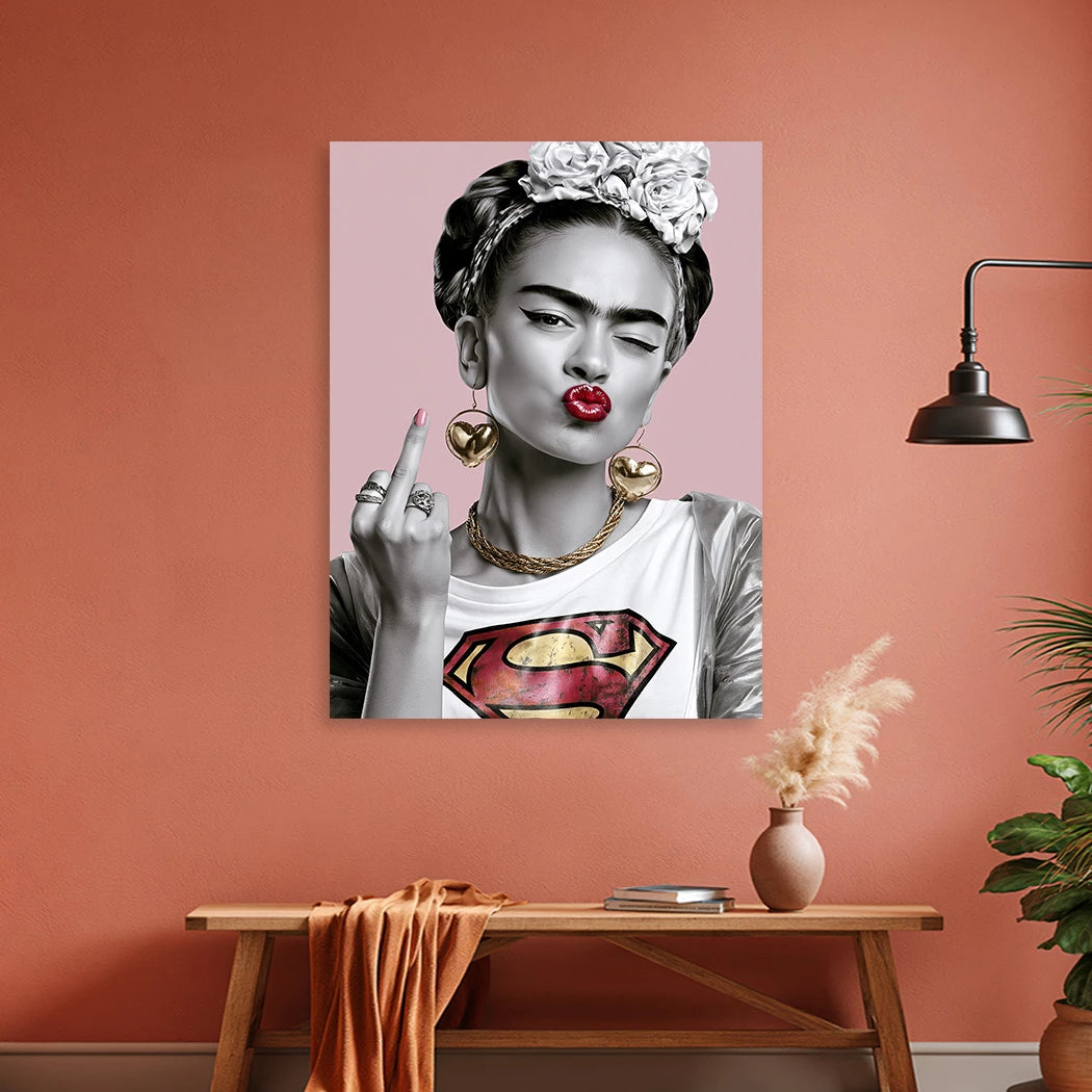 Frida Suprema Alu Dibond Wandbild
