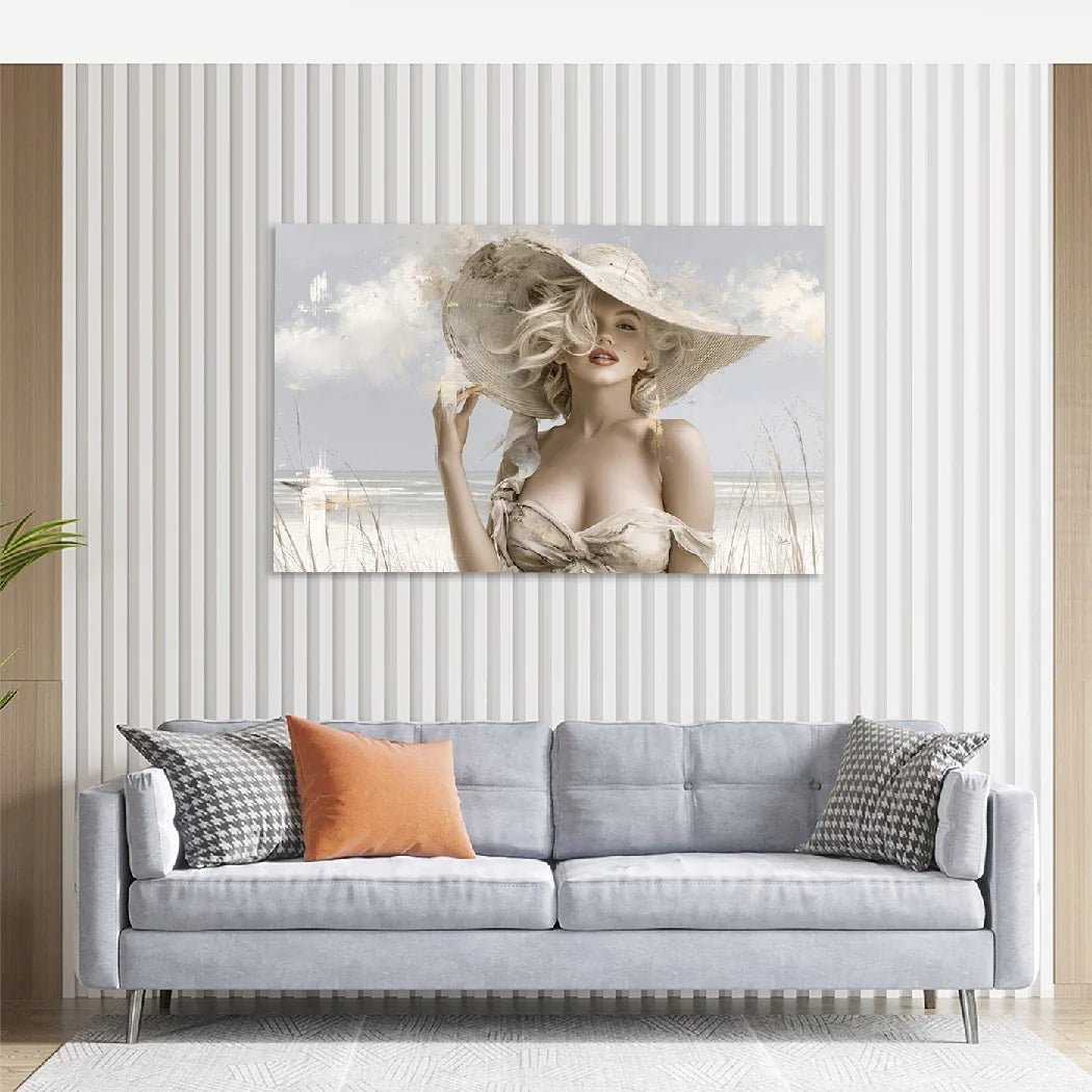 Marilyn Monroe Riviera AluDibond Wandbild