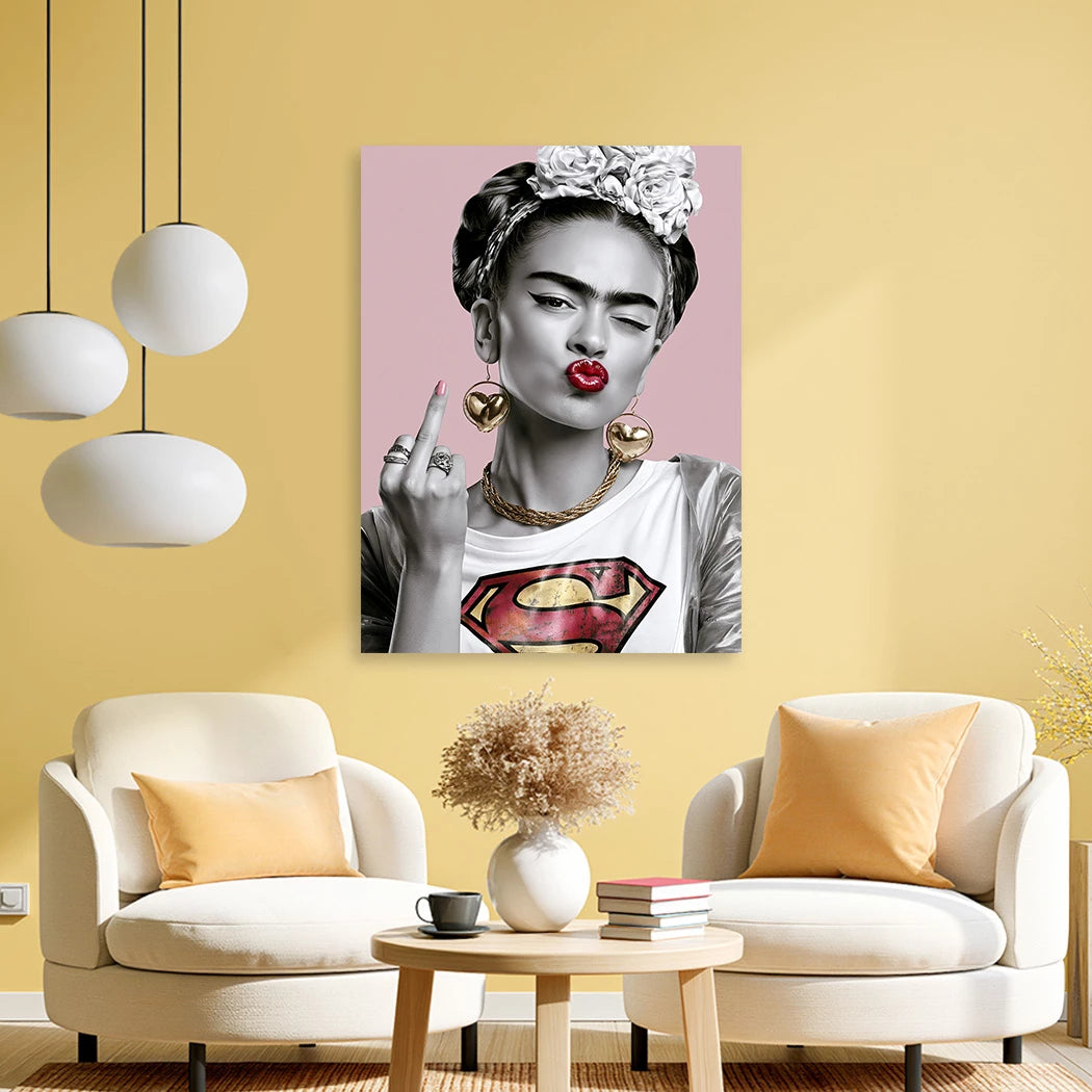 Frida Suprema Alu Dibond Wandbild