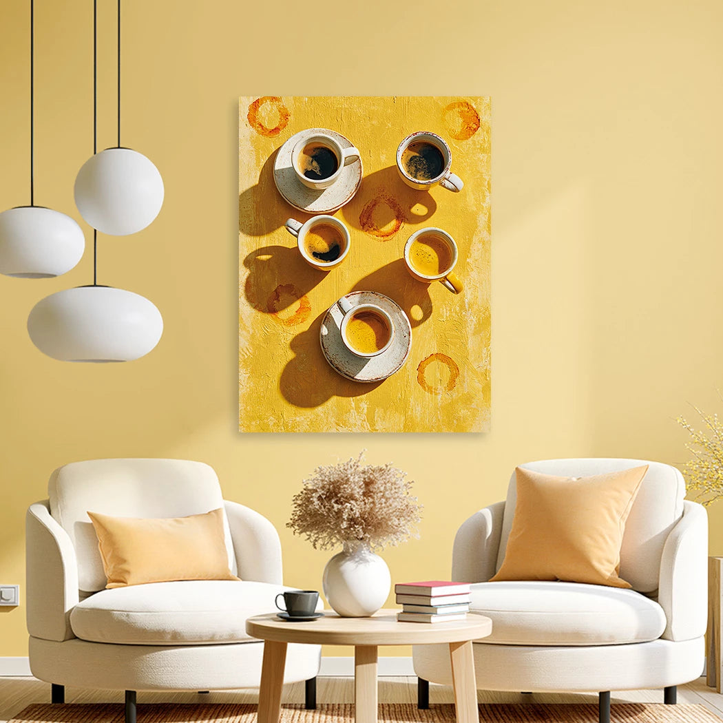 Espresso Atelier Alu Dibond Wandbild