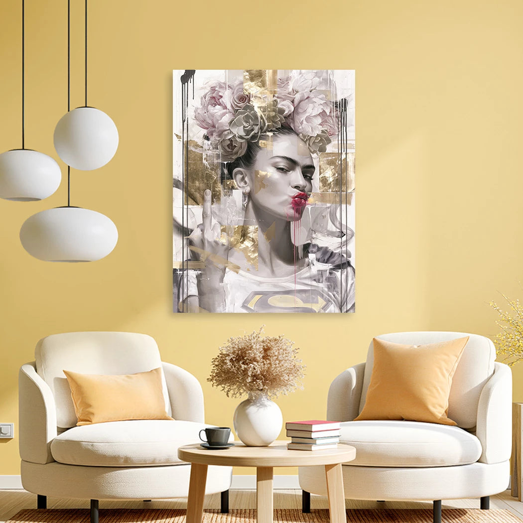 Frida Profana Alu Dibond Wandbild